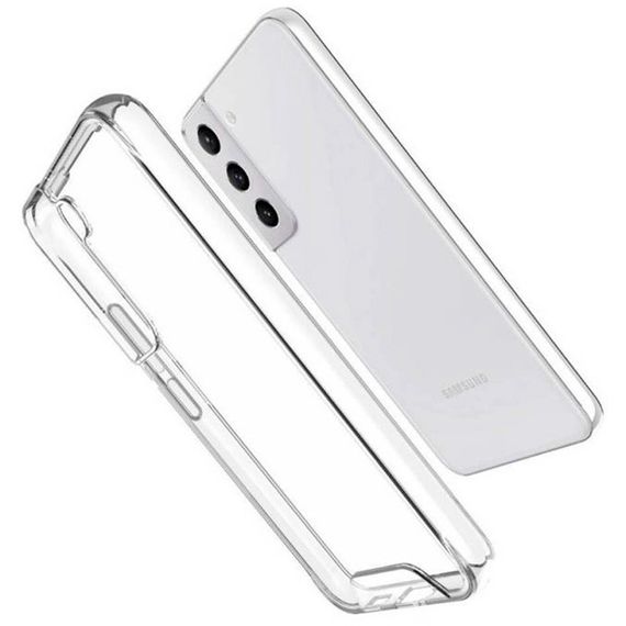 Чехол TPU Space Case transparent для Samsung Galaxy S25 / S24 Прозрачный | Зображення 1