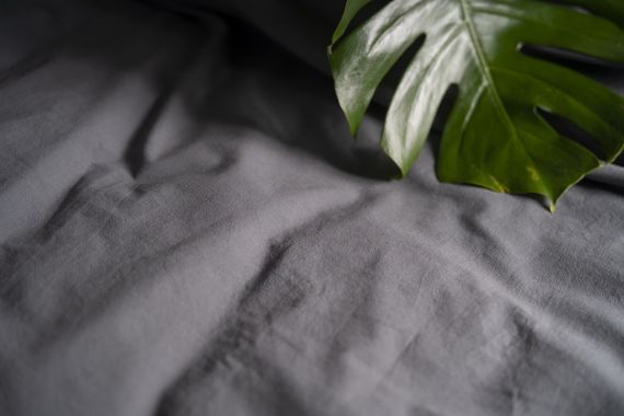 Комплект постільної білизни SoundSleep Stonewash Adriatic Dark Gray євро сірий (92370777) | Зображення 6