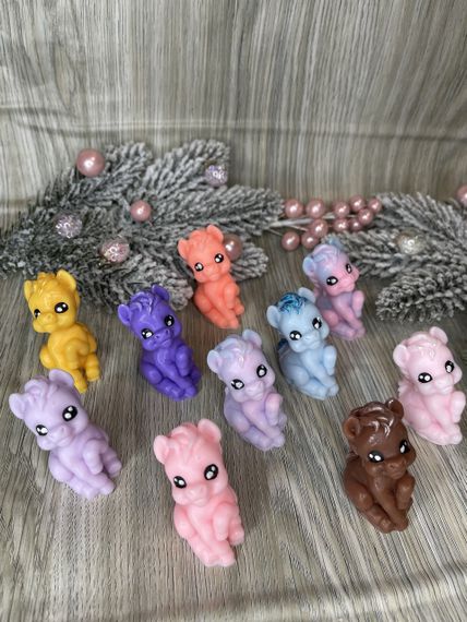 Мыло ручной работы «Конячка Луна», новогодний сувенир (20 г) | Зображення 6