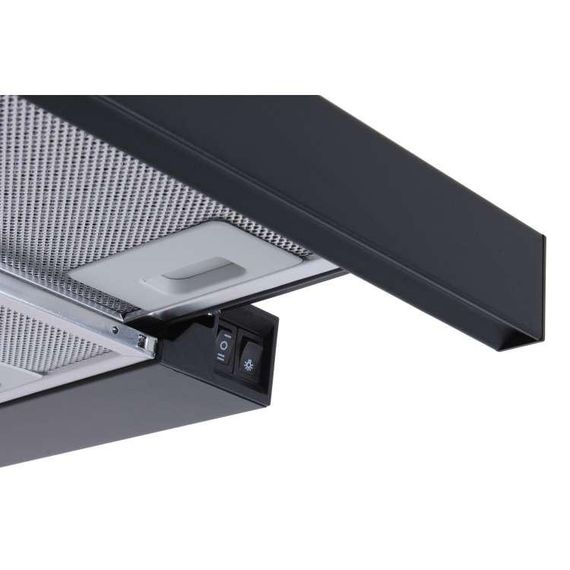 Вытяжка телескопическая VENTOLUX GARDA 60 BK (700) SLIM | Зображення 3