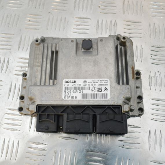 Блок управління двигуном 1.4 / 1.6 VTI Peugeot 207 308 2006-2014 Комп'ютер ЕБУ двигуна Пежо 207 308 9664738680