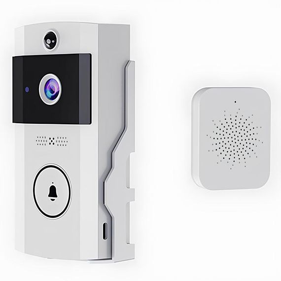 Видеодомофон Jmary MF-8 Smart video intercom 800 mAh White | Зображення 2