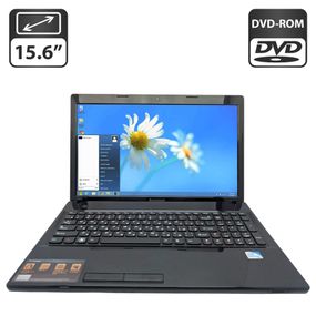 Ноутбук Lenovo G580 / 15.6" (1366x768) TN / Intel Pentium B960 (2 ядра по 2.2 GHz) / 8 GB DDR3 / 500 GB HDD / Intel HD Graphics / WebCam / DVD-ROM б/в