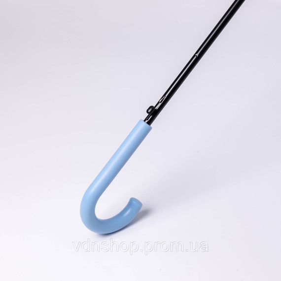 Классический детский зонт-трость полуавтомат из полиэстера прочный надежный 8 спиц диаметр 94 см  Голубой HP-23-11BL | Зображення 3