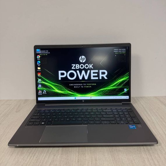 Мобильная рабочая станция Б-клас HP ZBook Power 15 G8 / 15.6" (1920x1080) IPS / Intel Core i5-11500H (6 (12) ядер по 2.4 - 4.6 GHz) / 16 GB DDR4 / 256 GB SSD / nVidia Quadro T1200, 4 GB GDDR6, 128-bit / WebCam б/в | Зображення 1