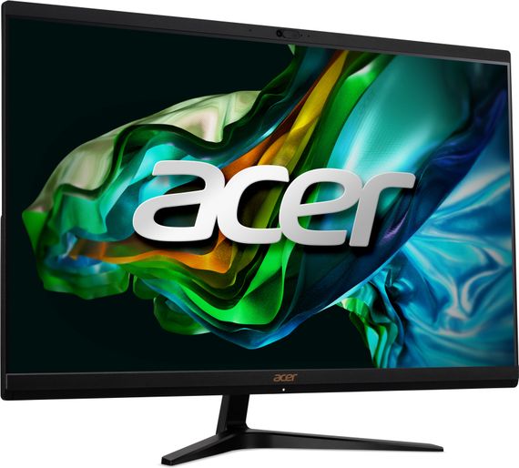 Персональний комп'ютер моноблок Acer Aspire C24-1800 23.8' FHD, Intel i3-1305U, 8GB, F512GB, UMA, WiFi, кл+м, без ОС, чорний (DQ.BLFME.00R) | Зображення 1