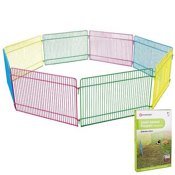 Flamingo Small Animal Playpen фламинго вольер для гризунів