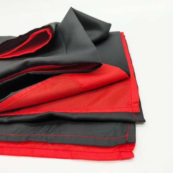 Прапор УПА з нейлону 135х90 см, Червоно-чорний / Український тканинний прапор | Зображення 4