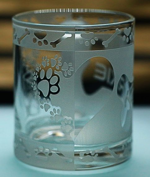 Скляна чашка кружка 320 мл  з гравіюванням Йорк подарунок для власника собаки або поціновувача породи | Зображення 4