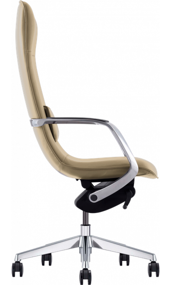 Кресло офисное GT Racer  X-003A LEATHER BEIGE | Зображення 3
