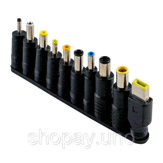 Кабель питания для ноутбука с переходниками 10в1 65W USB Type-C Адаптер для ноутбука от повербанка AE-84 | Зображення 5