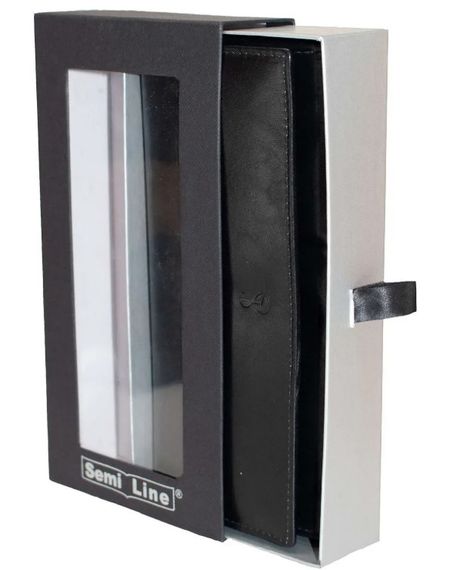 Гаманець жіночий шкіряний Semi Line RFID Black (P8264-0) (DAS303151) | Зображення 2