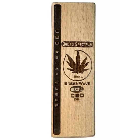 Комплекс для профилактики нервной системы Greenwave CBD + Relax Sleep 20% 15 ml | Зображення 1