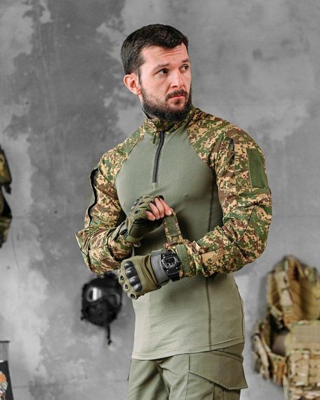 Убакс бойова сорочка хижак олива ВН1057 | Зображення 1