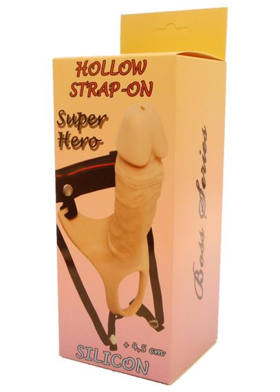Страпон Hollow Strap-on Super Hero sexstyle | Зображення 1