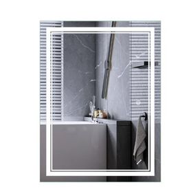 Дзеркало Mixxus Premium QUADRO MR20-80x60-REVERSE (LED Touch, Anti-fog) (MP6619)