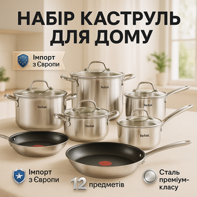 Набір посуду для електричних плит, Набір якісних каструль Якісний каструль WR-94