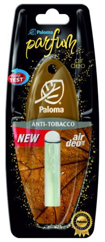Ароматизатор в машину Paloma Parfume 5ml, ANTI-TABACCO (підвіска з рідиною) 79013 пахучка в авто, автопарфюм1