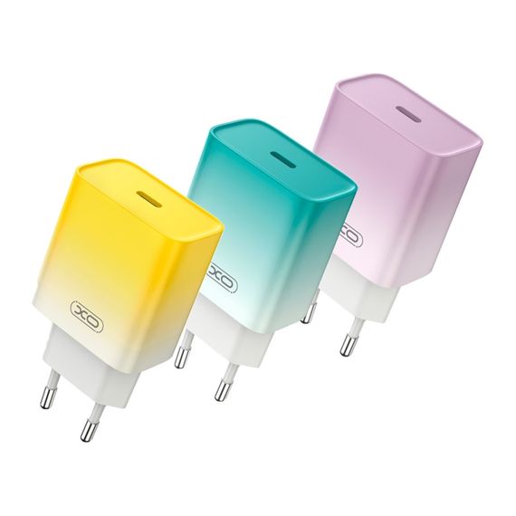 Мережевий зарядний пристрій XO CE18 1Type-C PD/QC 30W