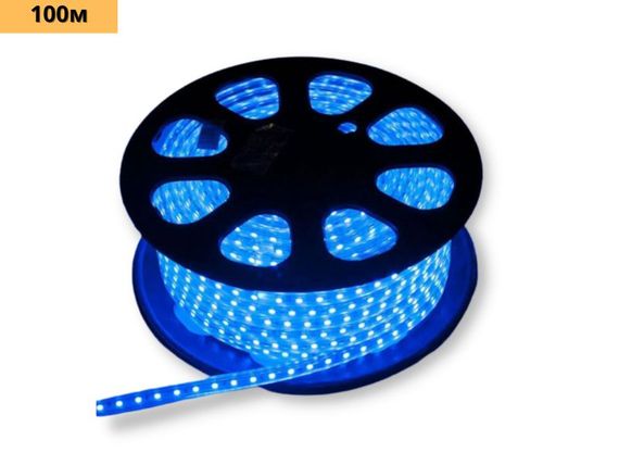 Світлодіодна стрічка синій 220В 100м XPRO 220V-5050-В (lp-78278_1784) | Зображення 1