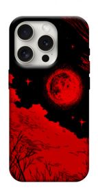 Чохол з картинкою Кривавий захід сонця для Apple iPhone 16 Pro (6.3")