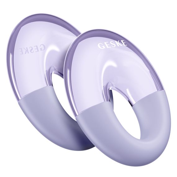 Масажер для очей GESKE Cool&Warm Eye Massager 7в1 starlight, Фіолетовий | Зображення 5