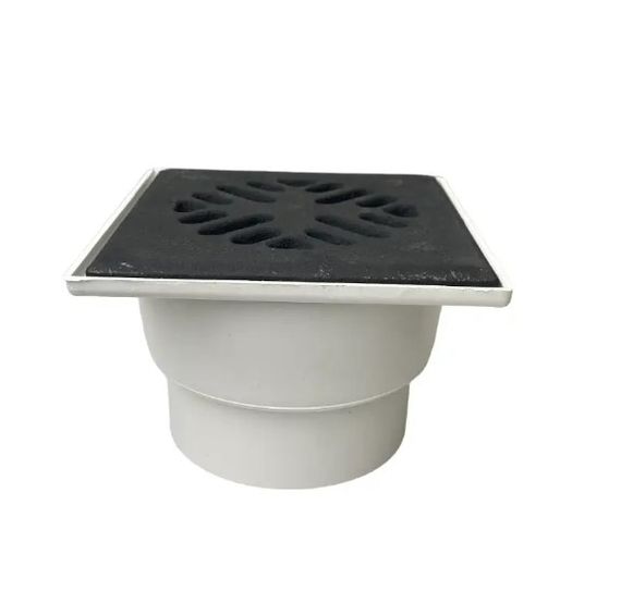 Трап SanStore с чугунной решеткой 150*150мм 1505203