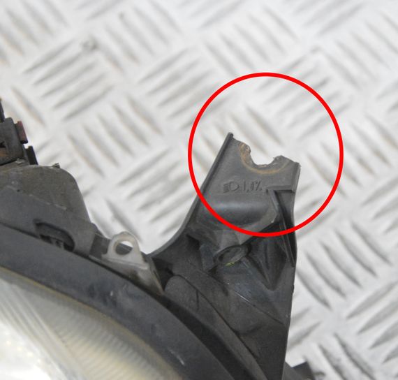 Фара права Opel Vectra C 2002-2005 дорестайл Фара передня права Опель Вектра Ц 15588800 | Зображення 5