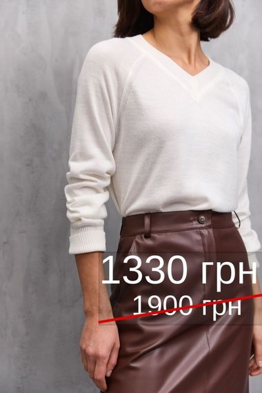 Джемпер з V вирізом 2712 | Зображення 8