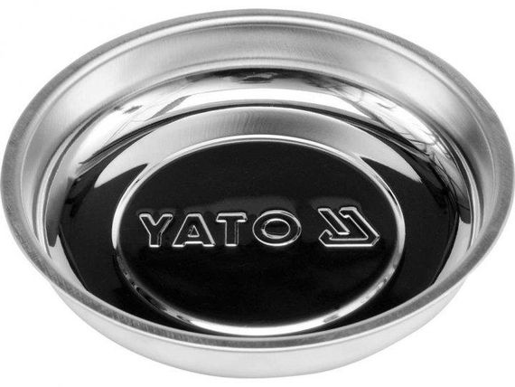 Магнітна тарілка миска нержавіюча сталь 110 мм YATO YT-08295 | Зображення 1