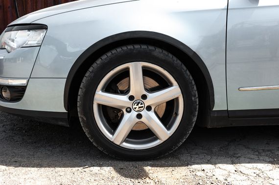 Накладки на арки (4 шт, ABS) для Volkswagen Passat B6 2006-2012рр | Зображення 3