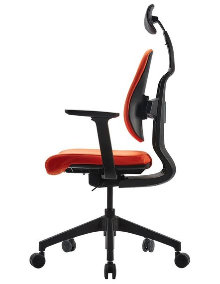 Кресло офисное DUOREST D2 blackorange ортопедическое | Зображення 3