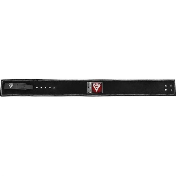 Пояс для важкої атлетики RDX 4 Pro Liver Buckle шкіряний Black Plus M | Зображення 3