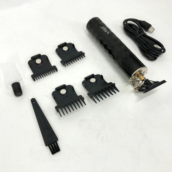 Машинка для стрижки з триммером VGR V-170 для волосся, вусів та бороди, бездротова зі змінними насадками | Зображення 9