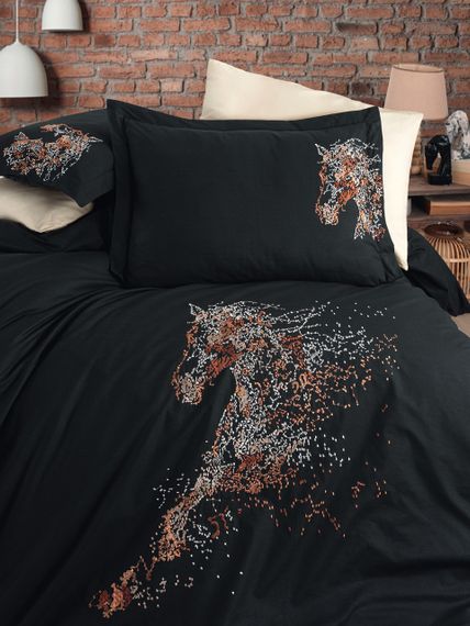 Постельное белье Maribor Elegance Poplin 200 х 220 см Royal Siyah | Зображення 1