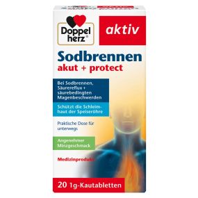 Doppelherz Таблетки Доппельгерц від гострої печії + захист шлунка