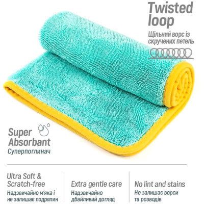 Салфетки для уборки ColorWay Микрофибра для универсального применения 600gsm 40 х 40 см 1 шт. (CW-4460) | Зображення 8