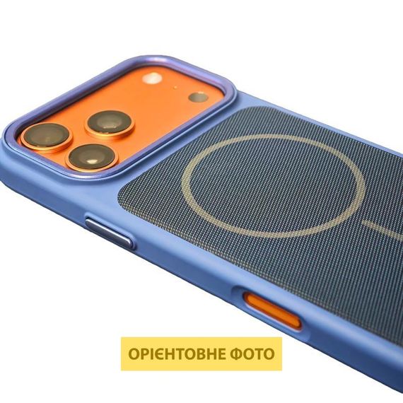 Чохол TPU TechWoven Hybrid with MagSafe для Apple iPhone 17 Air (6.5") Blue | Зображення 1