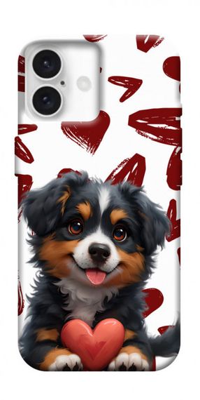Чохол з картинкою Animals love 8 для Apple iPhone 16 (6.1")