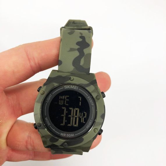 Годинник наручний чоловічий SKMEI 1772CMGNBK, армійський годинник протиударний, модний чоловічий годинник | Зображення 9