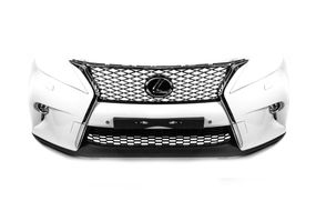 Передний бампер F-Sport (рестайлинг) 2012-2015, без фар для Lexus RX