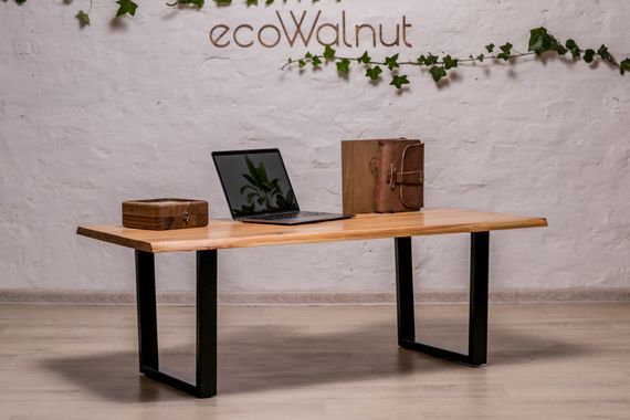 Кофейный стол для посиделок EcoWalnut с живыми краями M (сосна) | Зображення 8