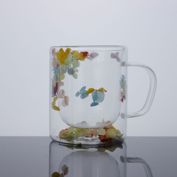 Чашка VT-6102-300 с двойным дном Веснушка 300мл VITTORA | Зображення 1