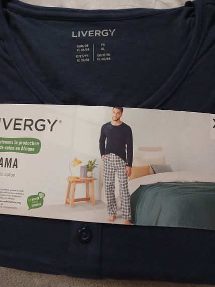 Пижама мужская Livergy фланелевые штаны M | Зображення 3