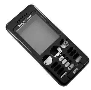 Корпус Sony Ericsson S302 black silver | Зображення 1