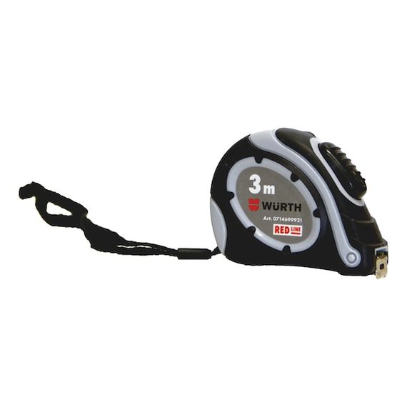 Рулетка кишенькова RED-LINE, 3м/16мм