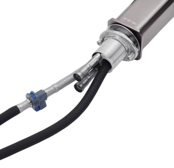 Змішувач для кухні з висувним виливом Kroner KRP Edelstahl Klassisch - PVD03918 (CV032499) | Зображення 5