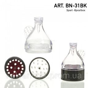 Гріндер металевий Amsterdam Funnel 3part d:50mm