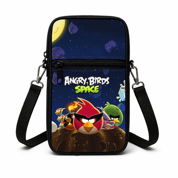 Сумка-чохол для телефону Angry Birds дитяча сумка через плече, водонепроникна міні-сумка (5120)