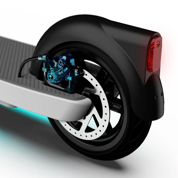 Електросамокат OKAI ES20-NEON White 9", 300(600)W, 9.8Ah, 40km, 25km\h, 20%, NFC, App, 16kg | Зображення 7